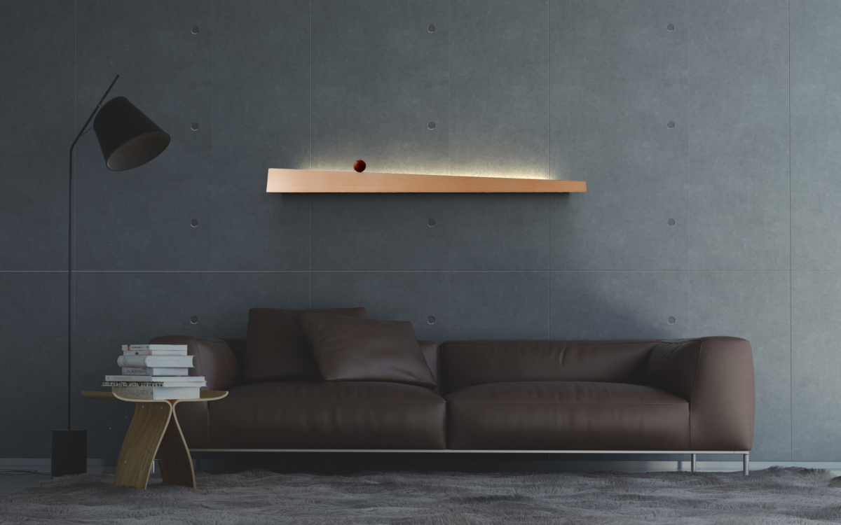 時間の拘束から解放するFurniture Clock
