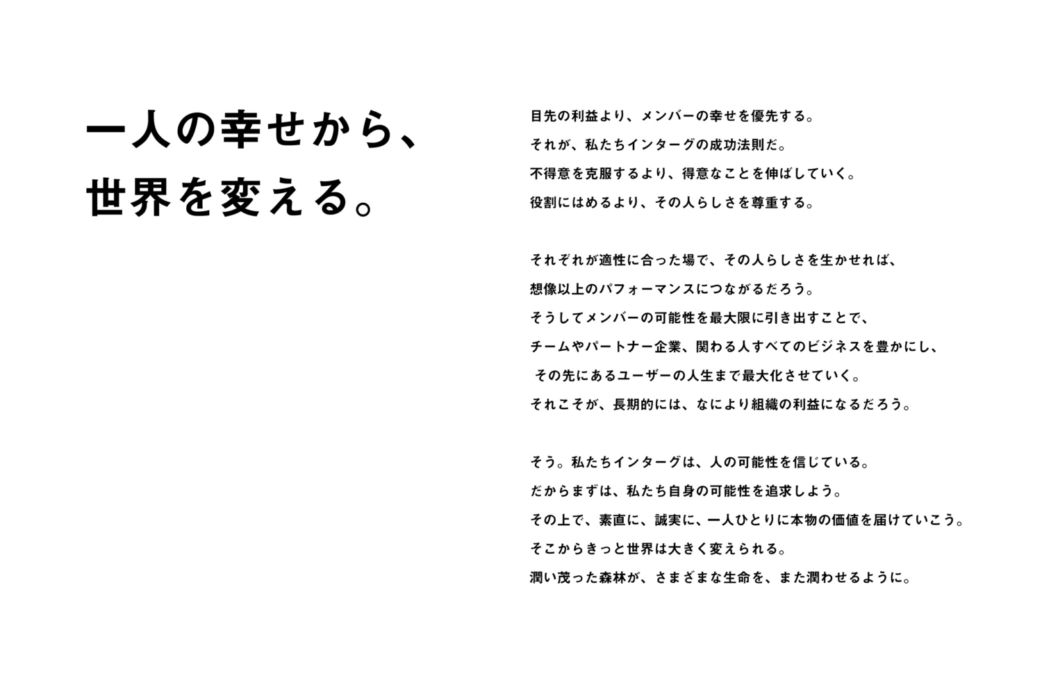 interg コーポレートアイデンティティ